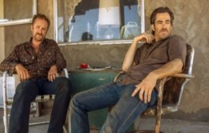 Toby and Tanner sitting | Hell or High water