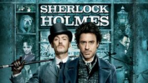 Sherlock Holmes movie poster, Robert Downey Jr.