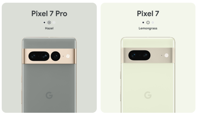 Google Pixel Phones, Pixel 7 and 7 Pro