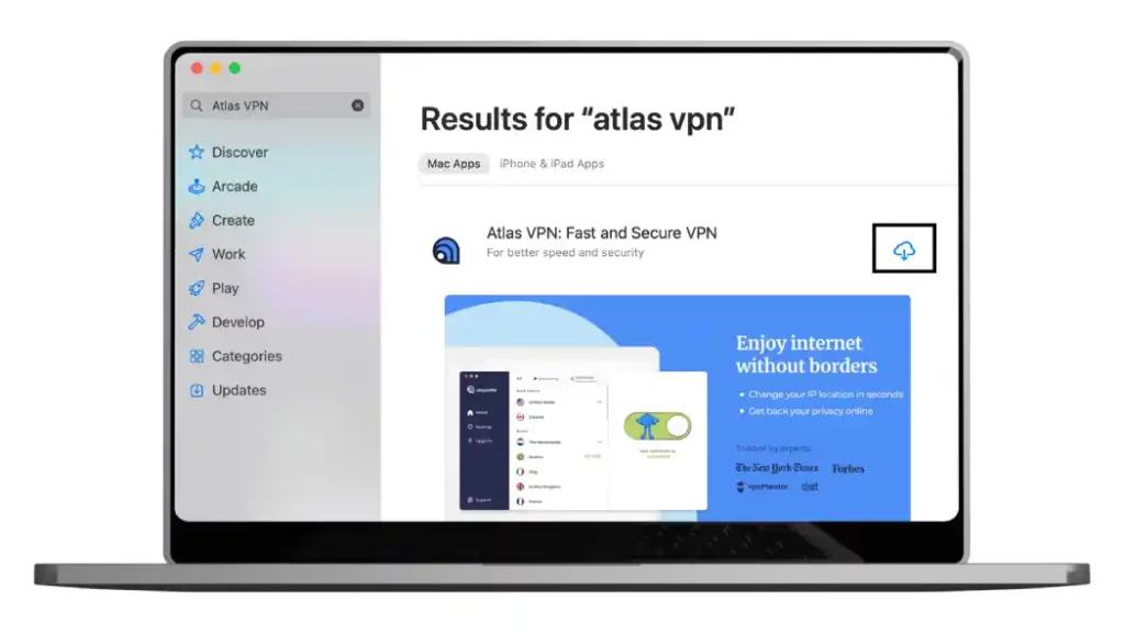 Atlas VPN macOS review 2023