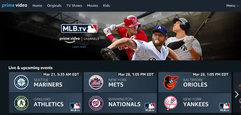 MLB.TV with Amazon Prime is affordable pan